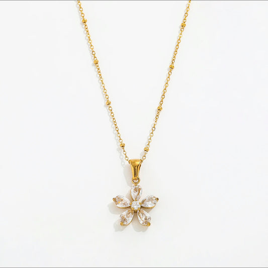 Sandy Necklace - Elegant Beach-Inspired Jewelry