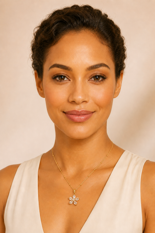 Sandy Necklace - Elegant Beach-Inspired Jewelry