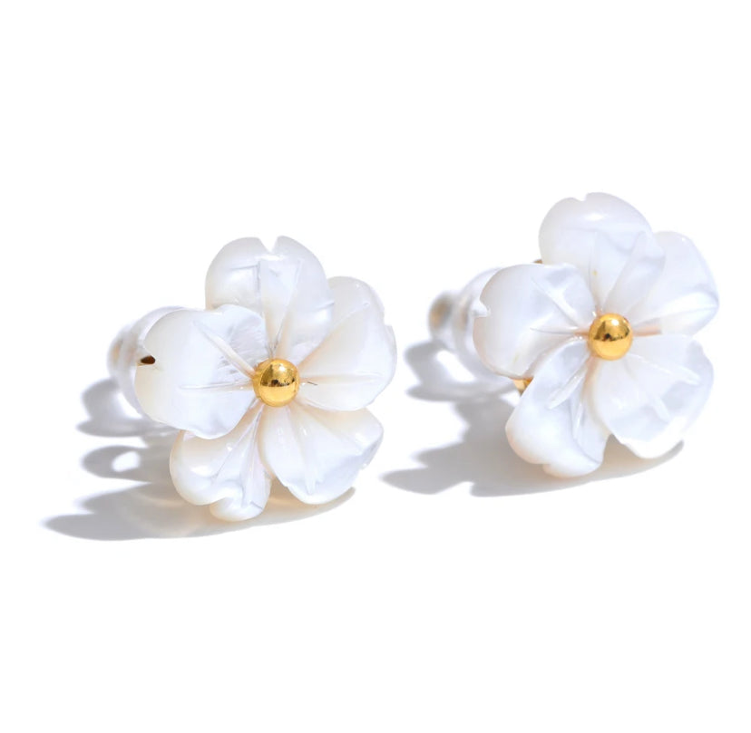Flower set of jewelry