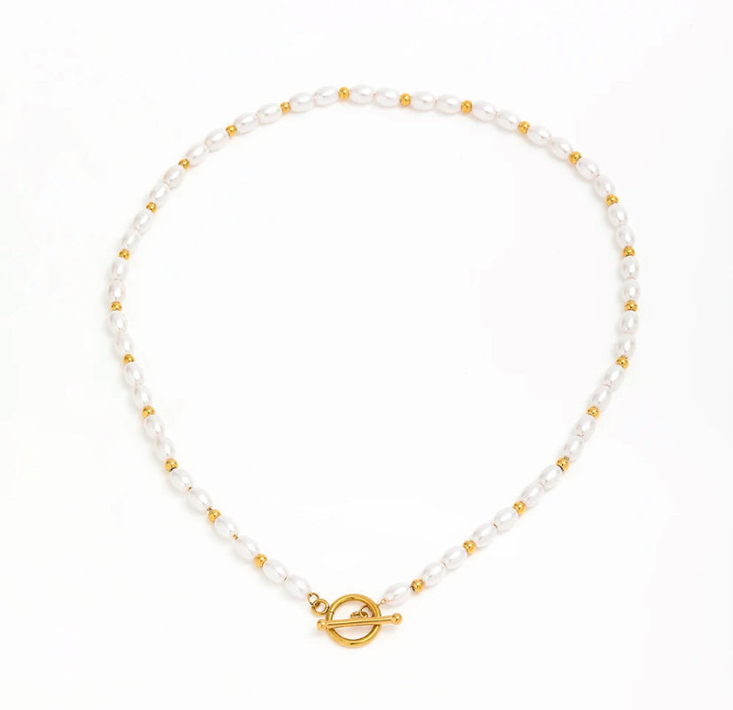 Pear necklace