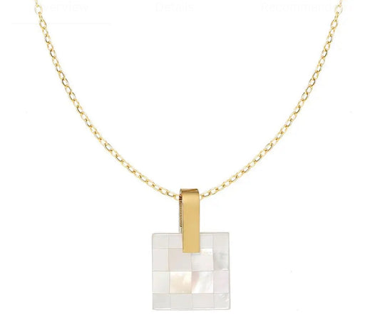 1Square necklace